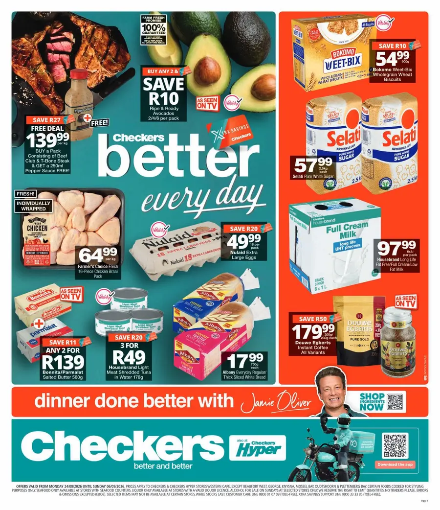 Checkers Western Cape : Better Every Day (24 August - 06 September 2026)