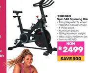 Trojan Spin 140 Spinning Bike