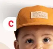 Baby boys peak cap 6 - 24 months