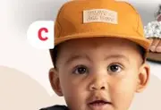 Baby boys peak cap (6 - 24 months)