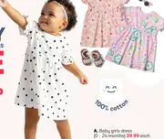 Baby girls dress (0 - 24 months)