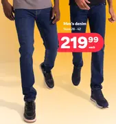 Men's denim (Sizes 28 - 42)