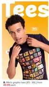 Men's graphic tees (XS - XXL) from