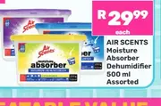 AIR SCENTS Moisture Absorber Dehumidifier 500 ml Assorted
