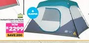 Instant Cabin 600 Tent (6 Sleeper)