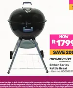 Megamaster Ember Series Kettle Braai