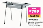 Megamaster Adventurer Portable Charcoal Braai