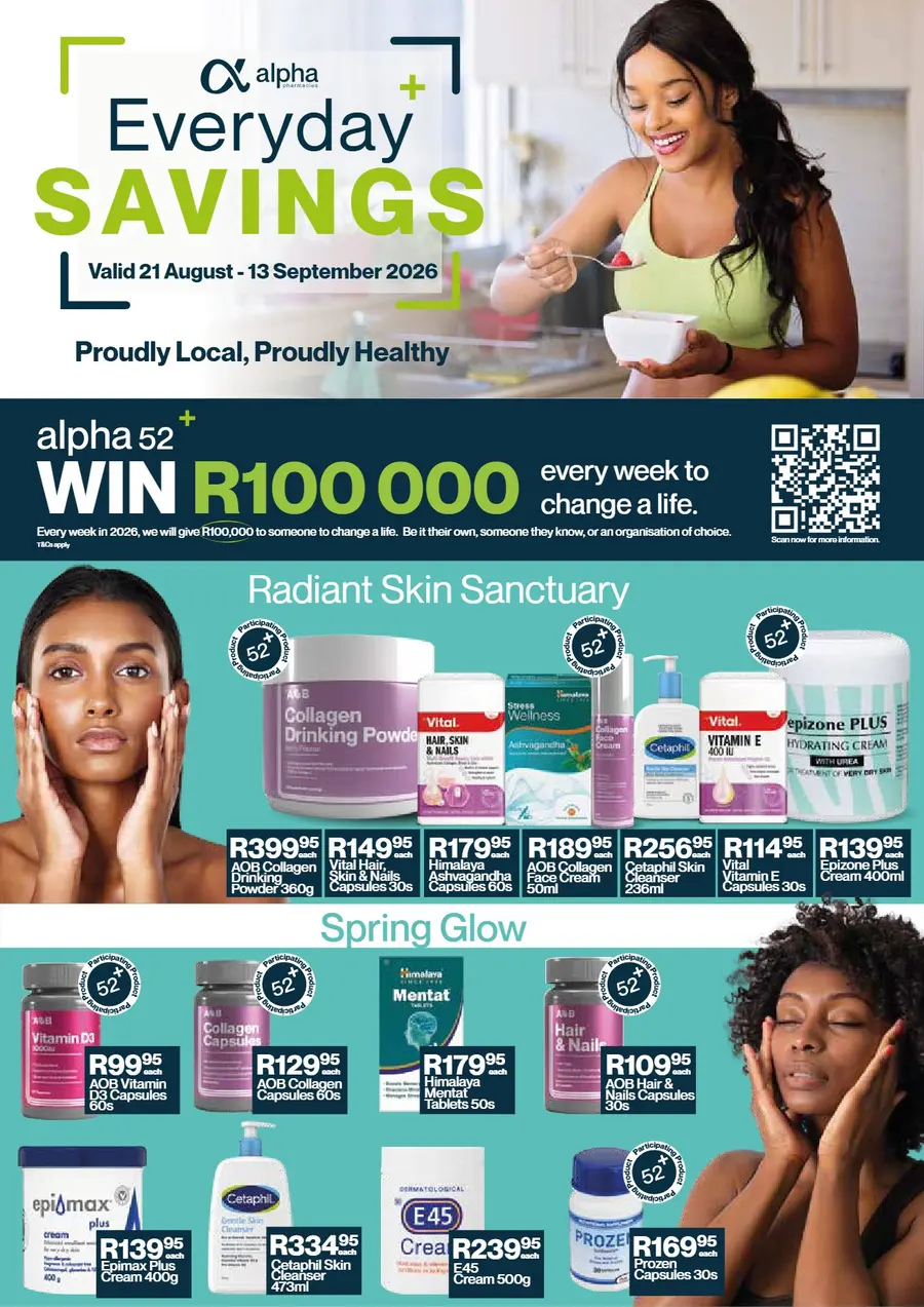 Alpha Pharm : Everyday Savings (21 August - 13 September 2026)