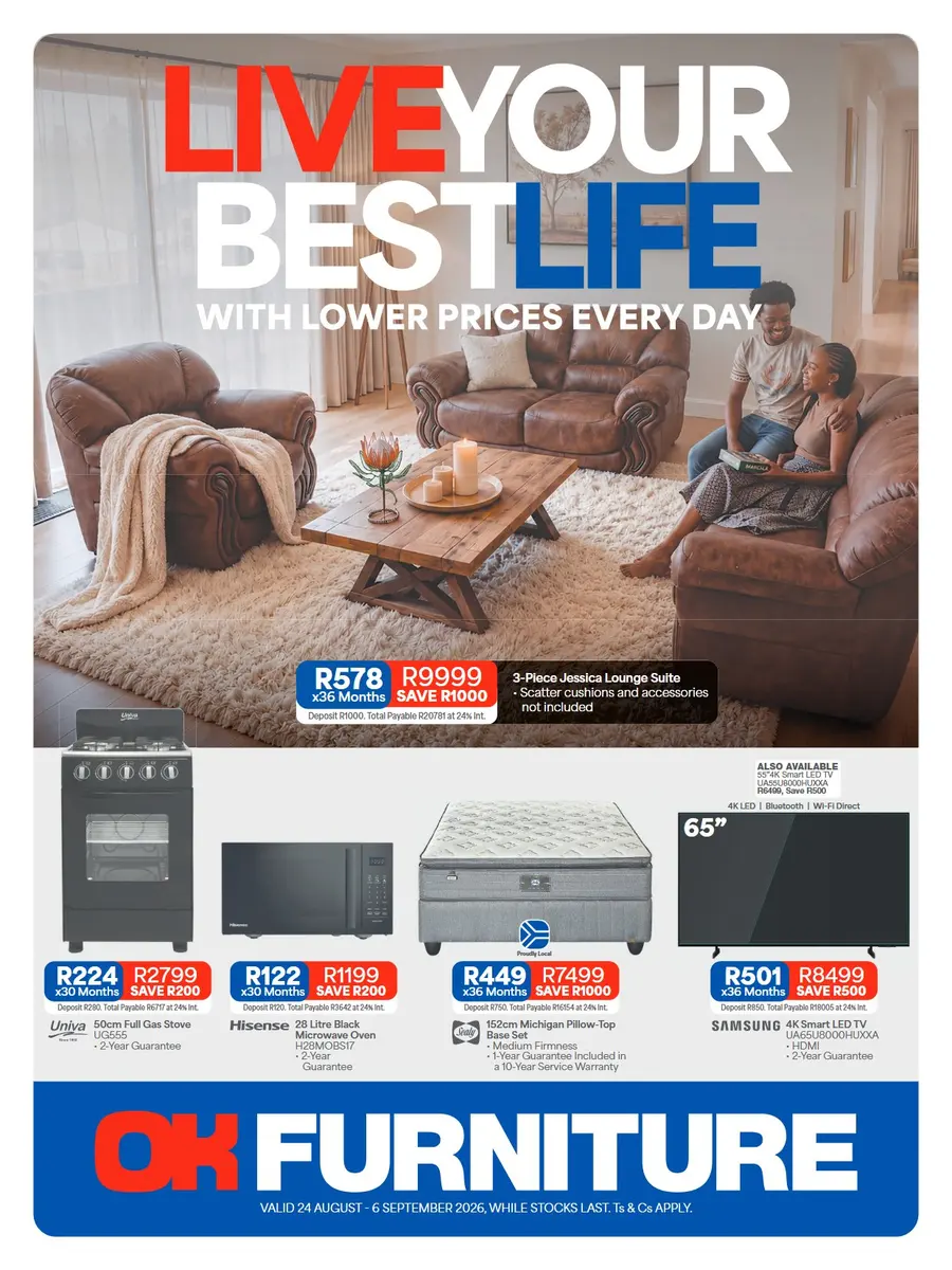 OK Furniture : Live Your Best Life (24 August - 06 September 2026)