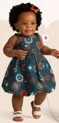 Baby girls dress 0-24 months