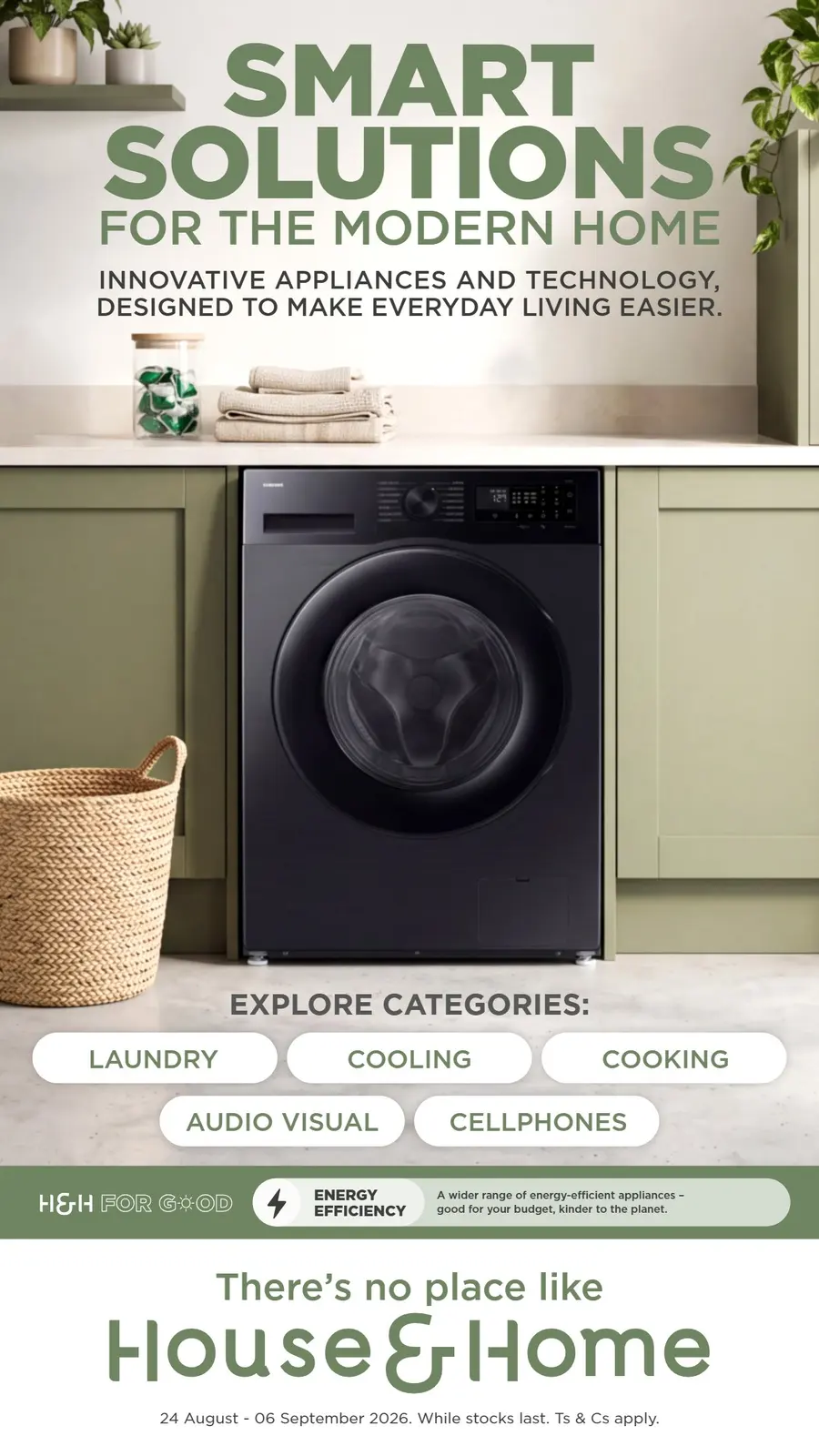 House & Home : Smart Solutions (24 August - 06 September 2026)