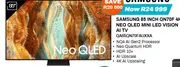 Samsung 85 inch QN70F 4K Neo QLED Mini LED Vision AI TV QA85QN70FAUXXA