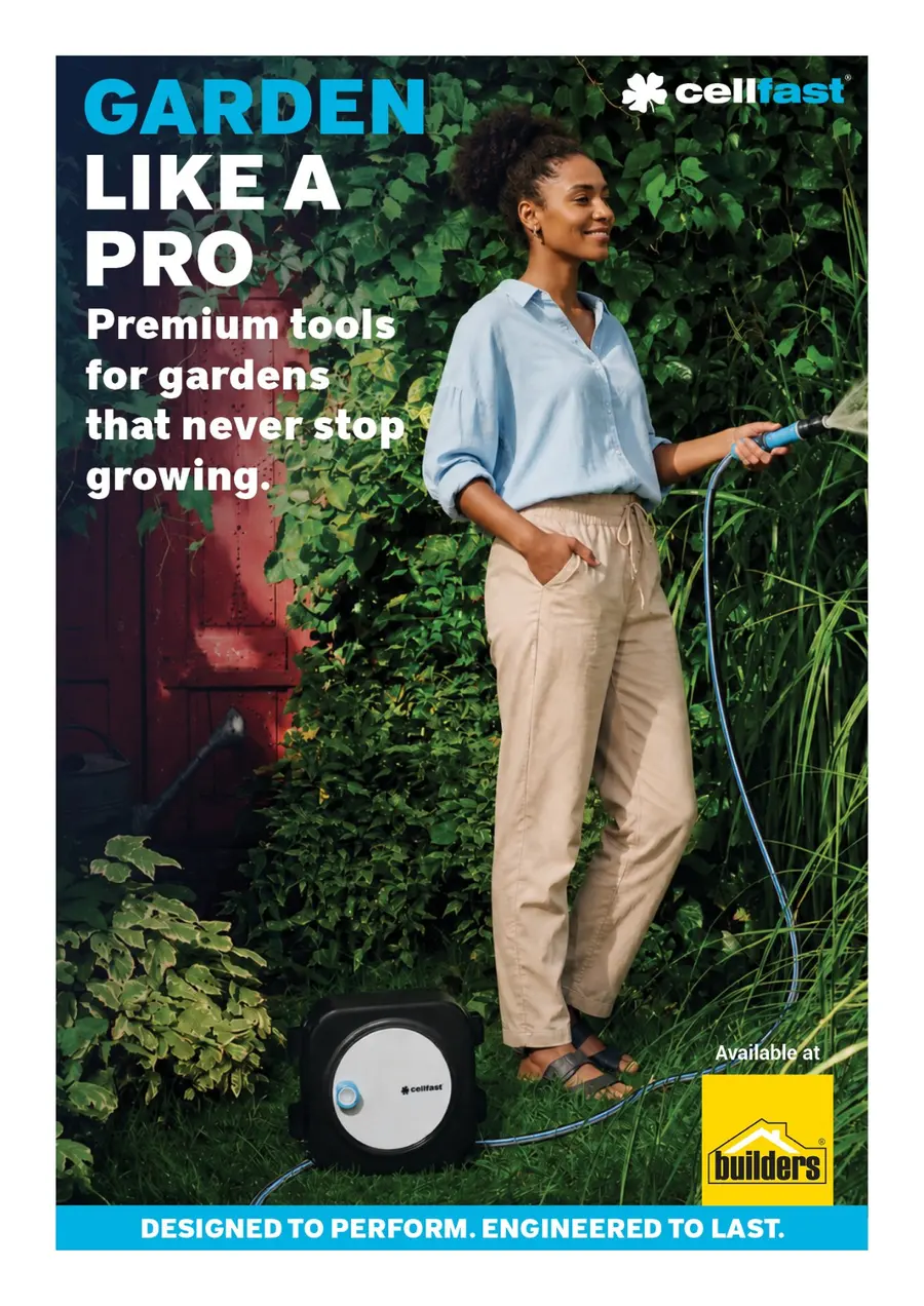 Builders Cellfast : Garden Like A Pro (15 September - 02 November 2026)