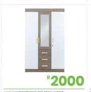 Wardrobe Rome 3DR+3DRW+Mirror