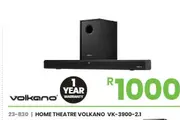 Home Theatre Volkano VK-3900-2.1