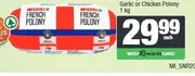 SPAR French, Chilli, Garlic or Chicken Polony 1 kg