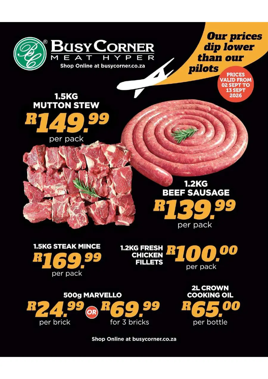 Busy Corner Meat Hyper : Specials