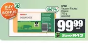 SPAR Vacuum Packed Cheese 700 g Assorted
