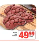 Frozen Beef Kidneys per kg