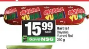 Hartlief Onyama Yummi Roll 250 g