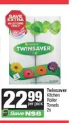 Twinsaver Kitchen Roller Towels 2s