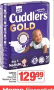 Cuddlers Gold Value Pack Nappies or Pants Assorted