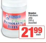 Newden Petroleum Jelly 200 g Assorted