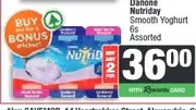 Danone Nutriday Smooth Yoghurt 6s Assorted - Buy 2 for