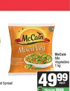 McCain Mix Vegetables 1 kg