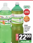 SPAR Carbonated Soft Drink Assorted 2 litre - Buy 2 for