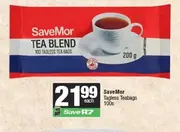 SaveMor Tagless Teabags 100s
