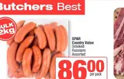 SPAR Country Value Smoked Russians Assorted 2 kg
