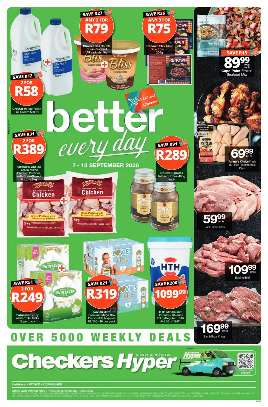 Checkers Hyper Eastern Cape : Better Every Day (07 September - 13 September 2026)