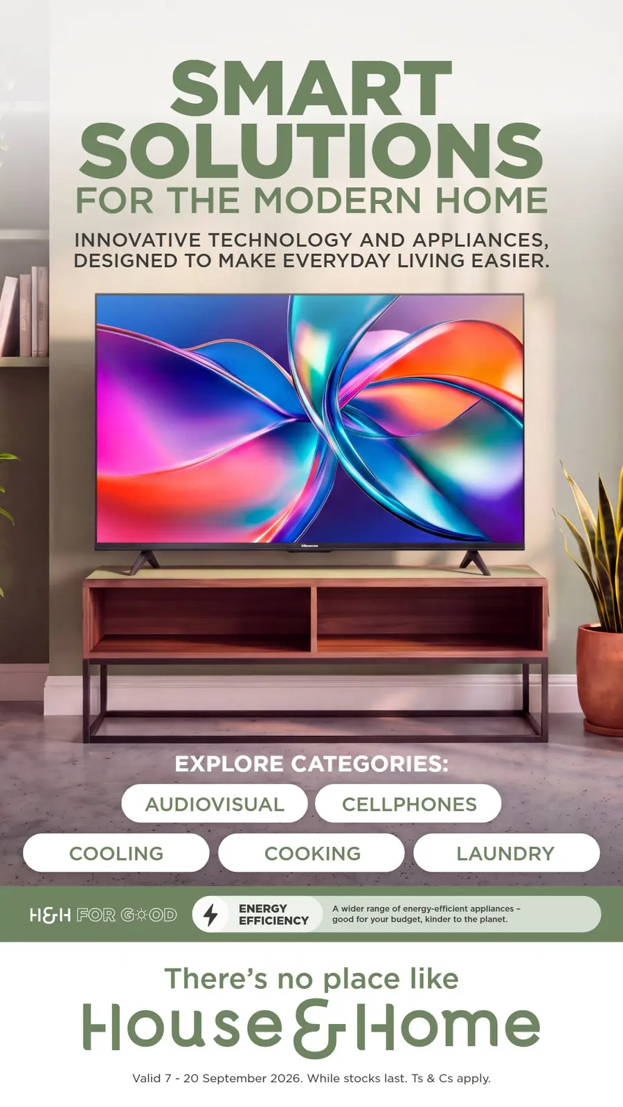 House & Home : Smart Solutions (07 September - 20 September 2026)