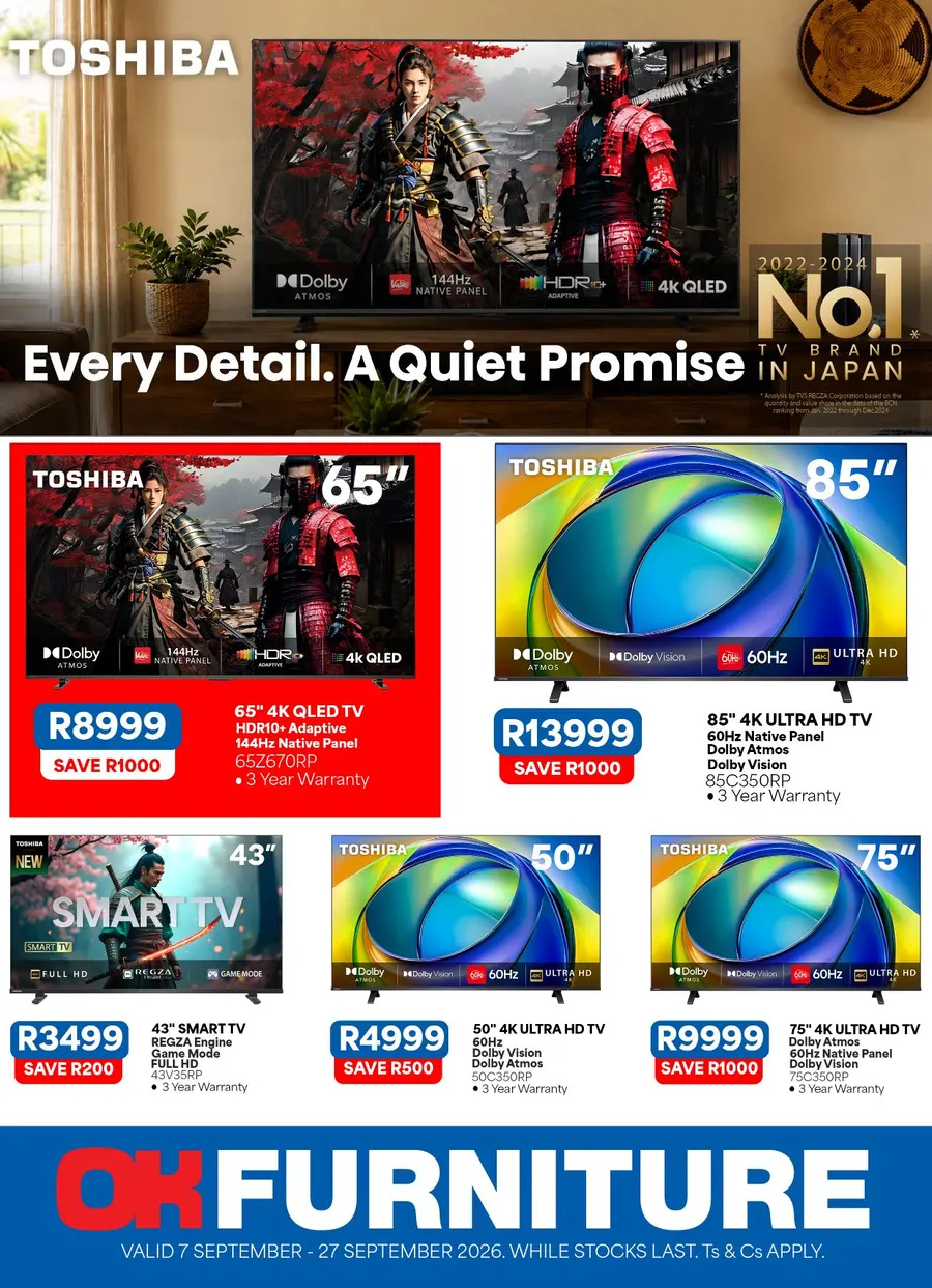 OK Furniture Bellville Specials | Guzzle