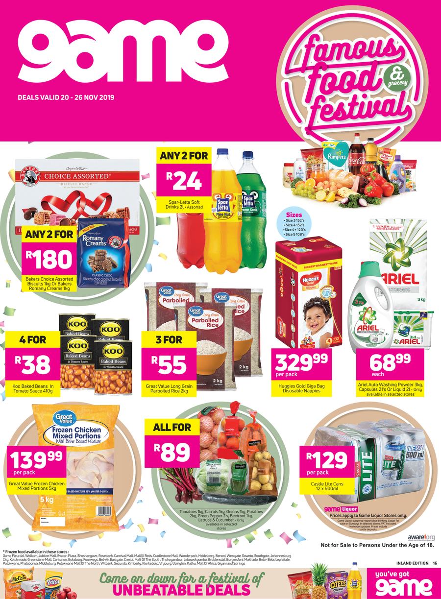 Game JHB Food : Famous Food & Grocery Festival (20 Nov - 26 Nov 2019) - Page 1
