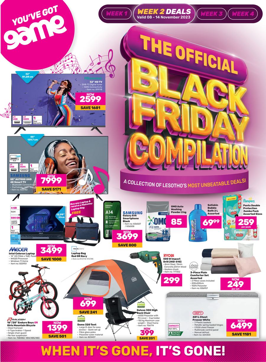 Game Lesotho : The Official Black Friday Compilation (08 November - 14 November 2023) - Page 1