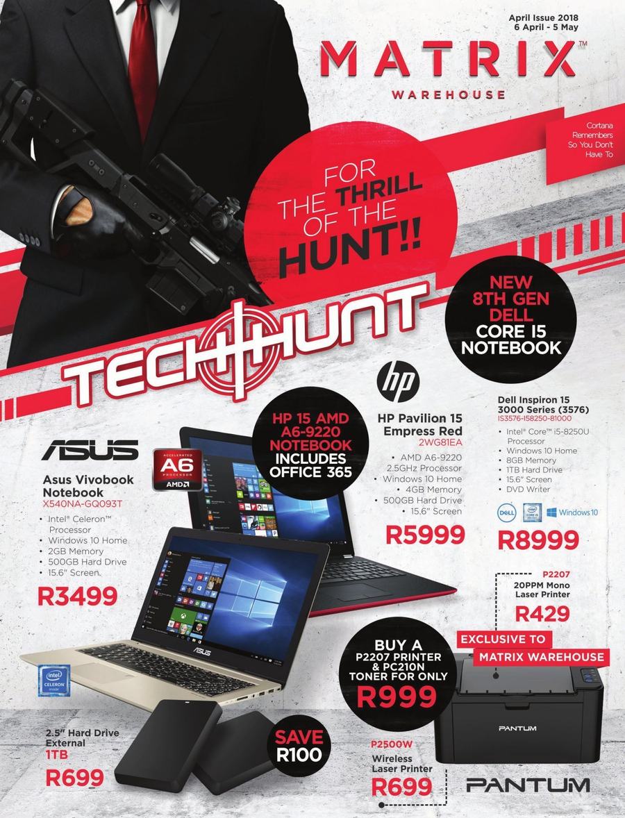 Matrix Warehouse Computers (06 Apr - 05 May 2018) - Page 1