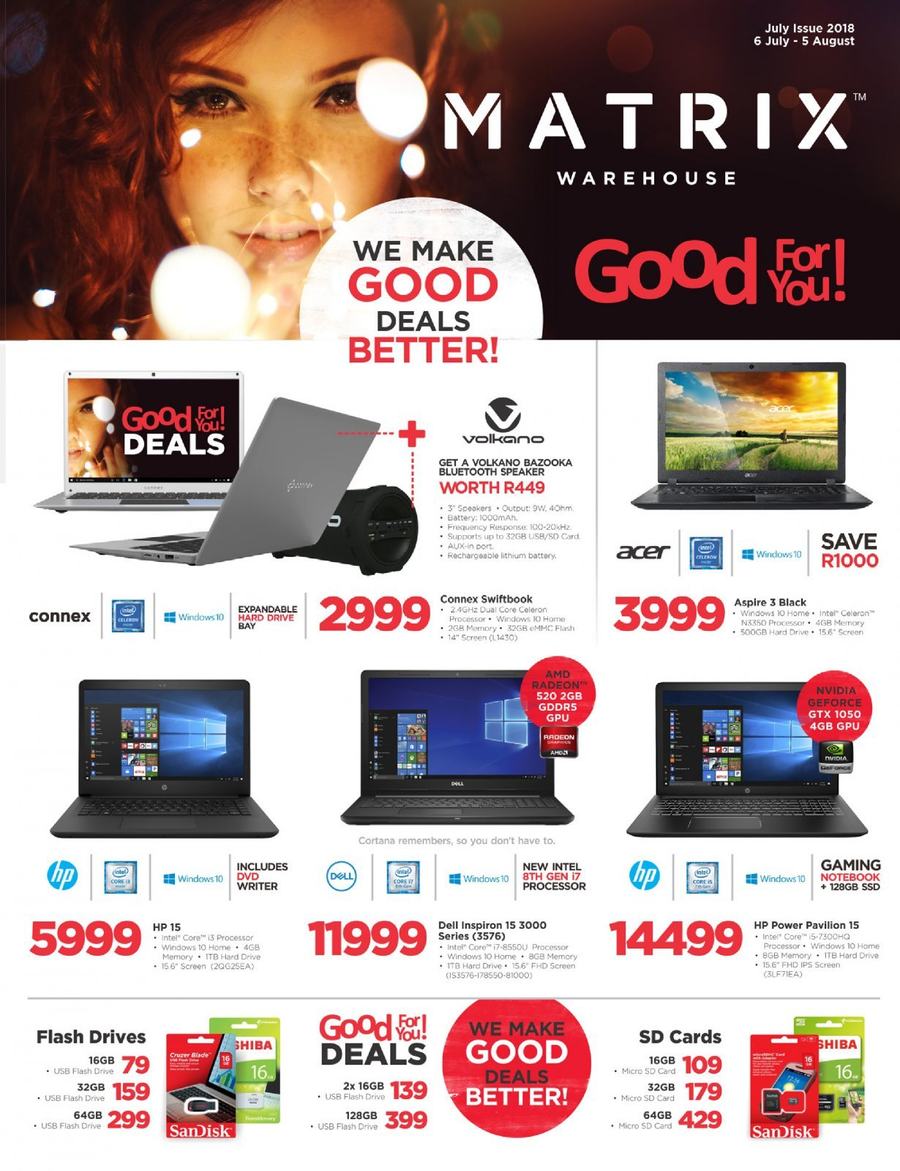 Matrix Warehouse Computers (06 Jul - 05 Aug 2018) - Page 1