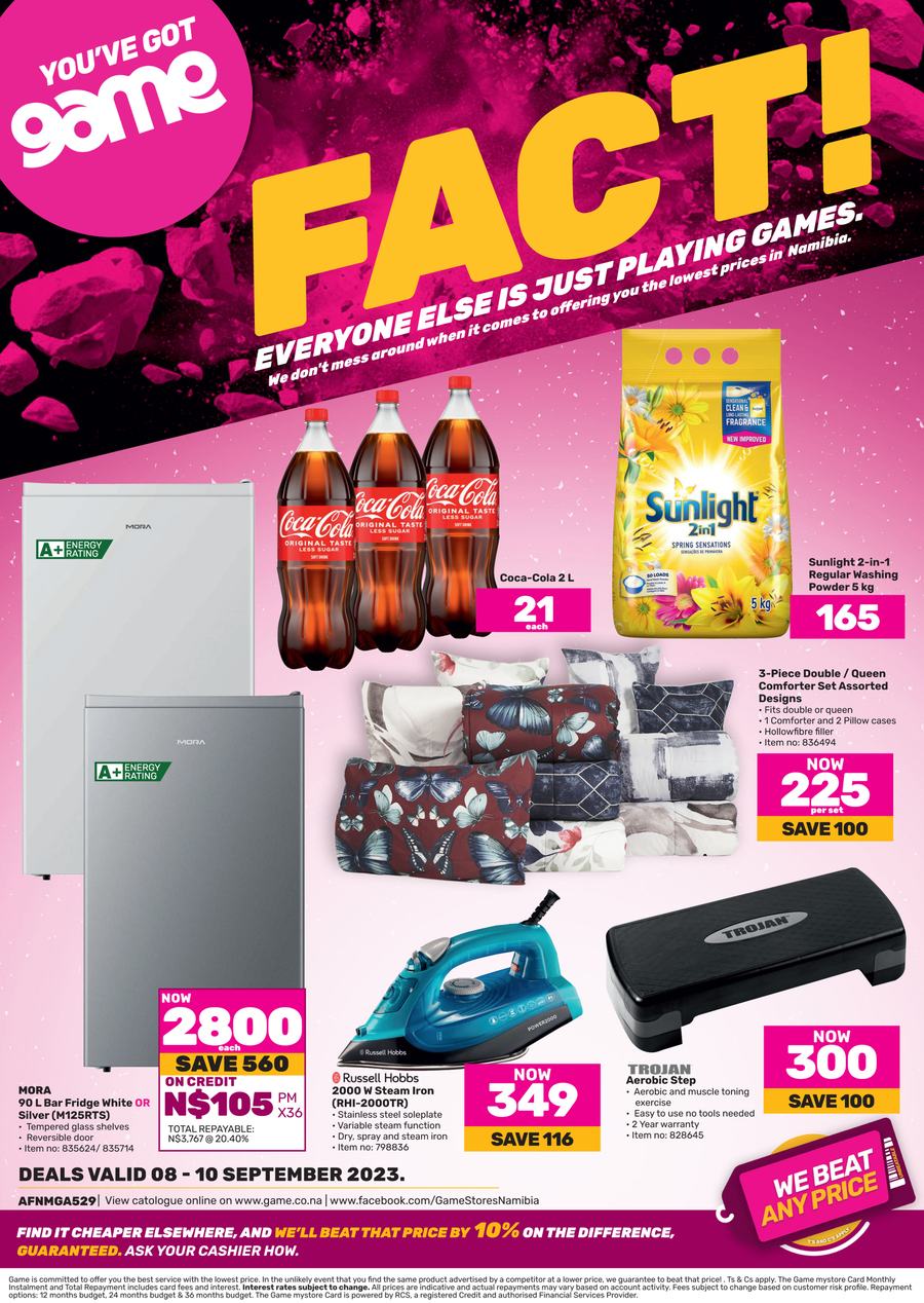 Game Namibia : Fact! Everyone Else Is Just Playing Games (08 September - 10 September 2023) - Page 1