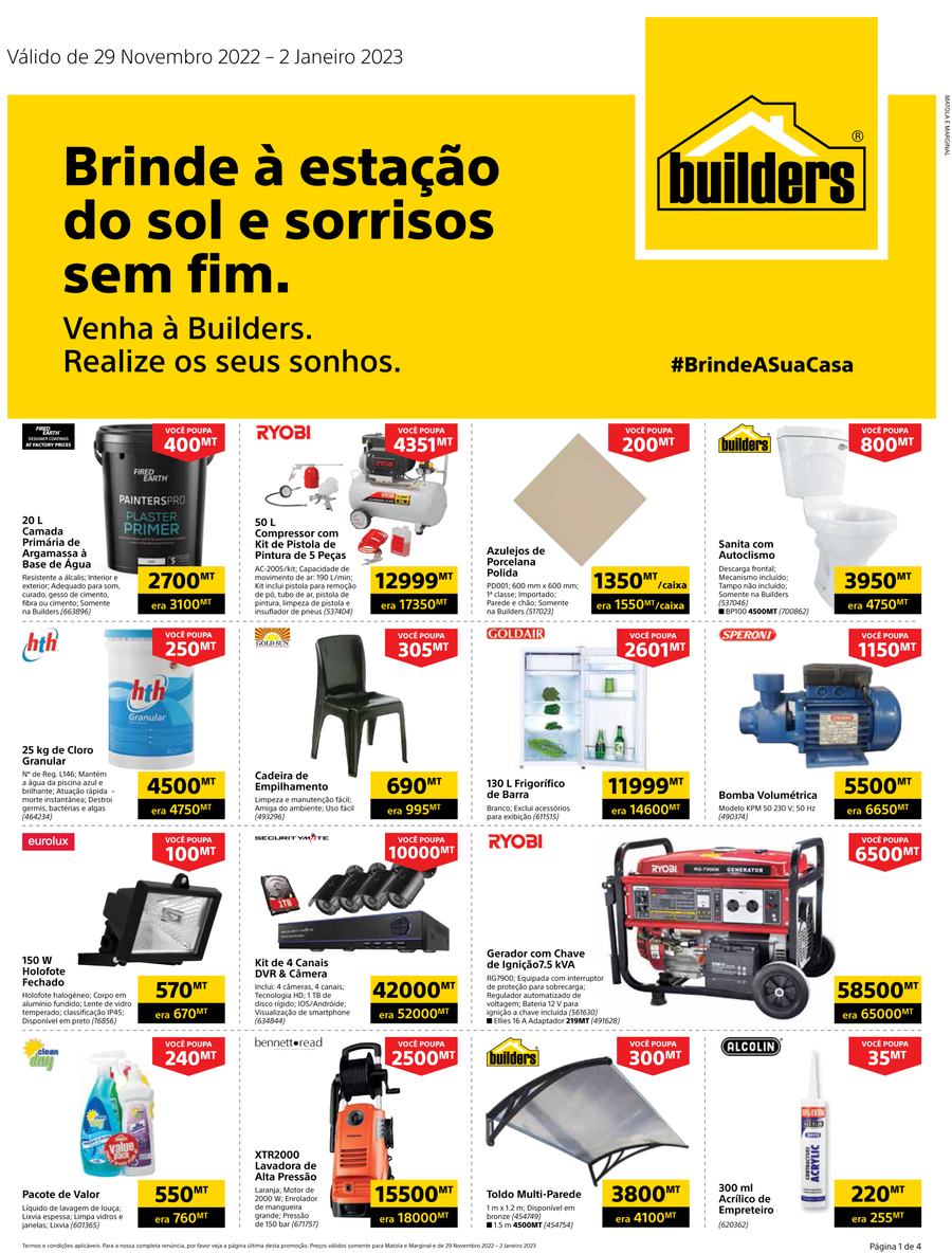 Builders Matola & Marginal : Here's To The Season Of Endless Sunshine And Smiles (29 November - 02 January 2023) - Page 1