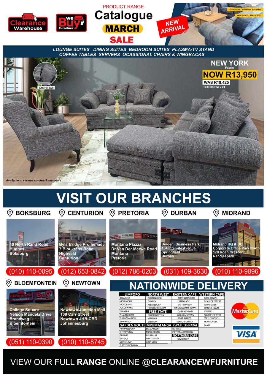 Clearance Warehouse : New Arrival (09 March - 31 March 2022) - Page 1