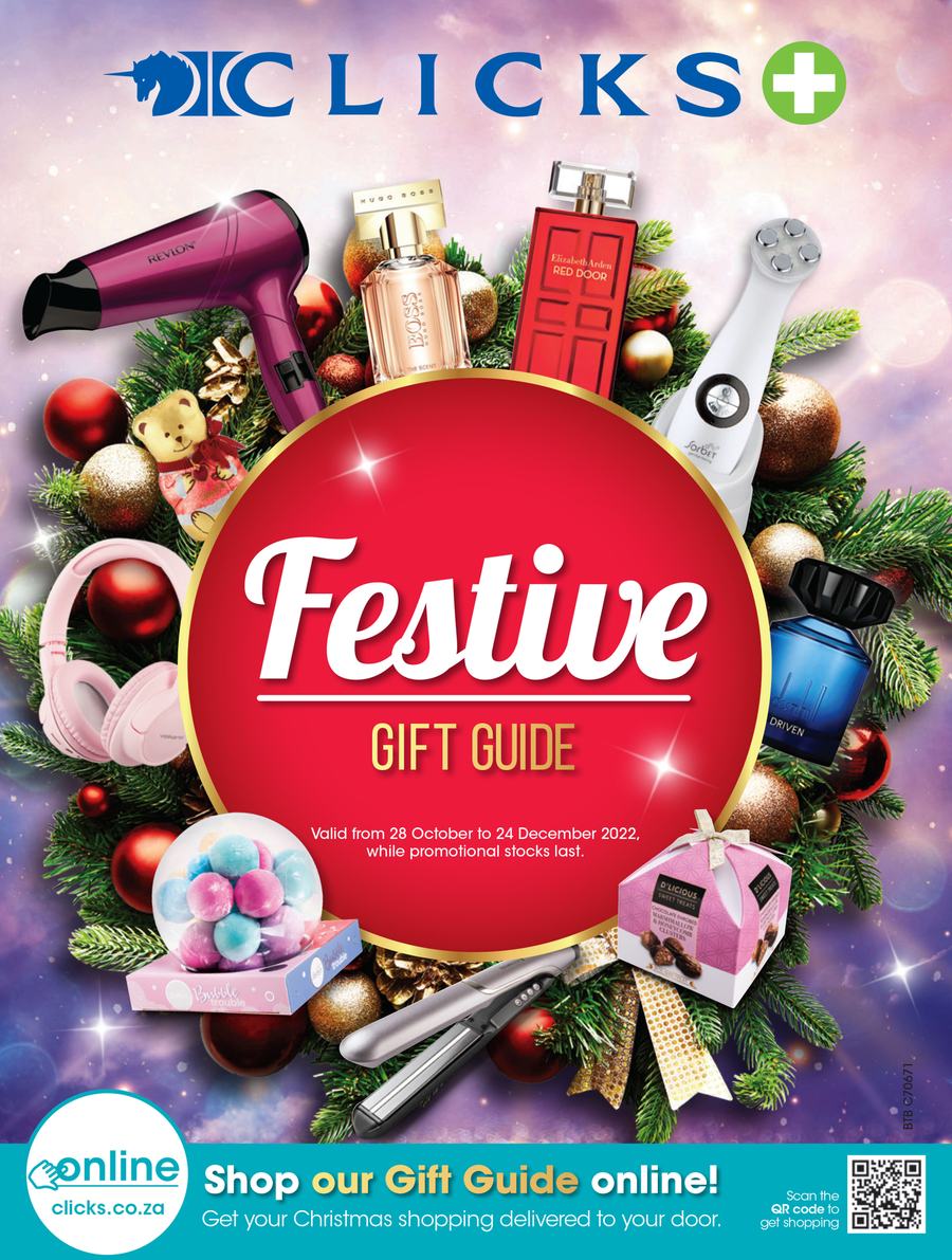 Clicks : Festive Gift Guide (28 October - 24 December 2022) - Page 1