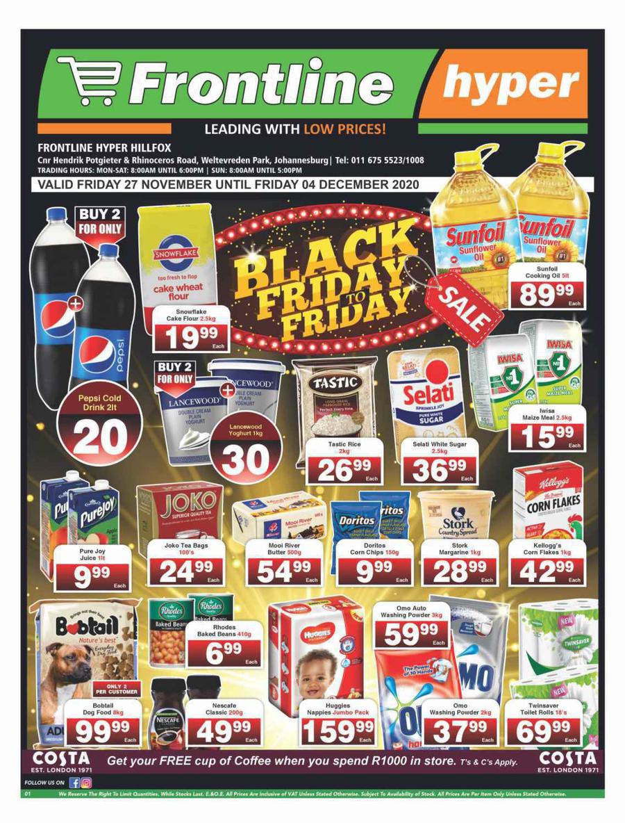 Frontline Hyper : Black Friday to Friday (27 November - 4 December 2020) - Page 1