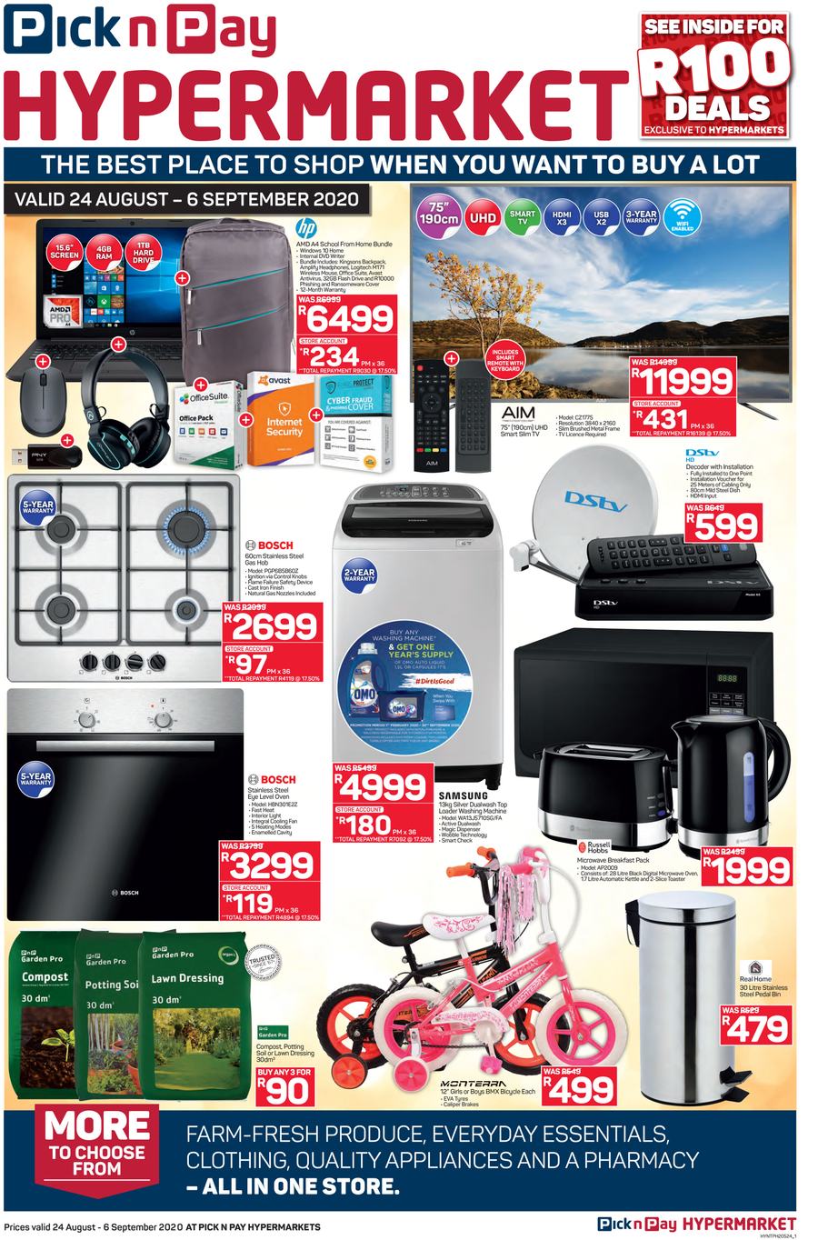 Pick n Pay Hyper : Get More Savings (24 August - 06 September 2020) - Page 1