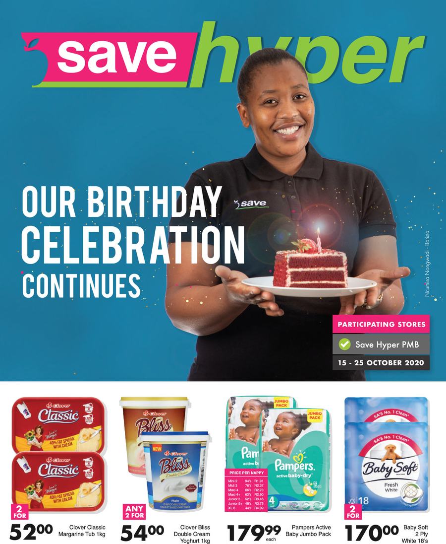 Save Hyper Pietermaritzburg : Our Birthday Celebration Continues (15 October - 25 October 2020) - Page 1