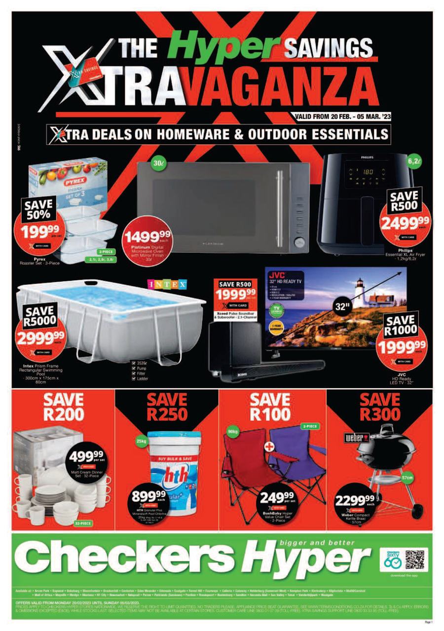 Checkers Hyper KwaZulu-Natal : XtraVaganza (20 February - 5 March 2023) - Page 1