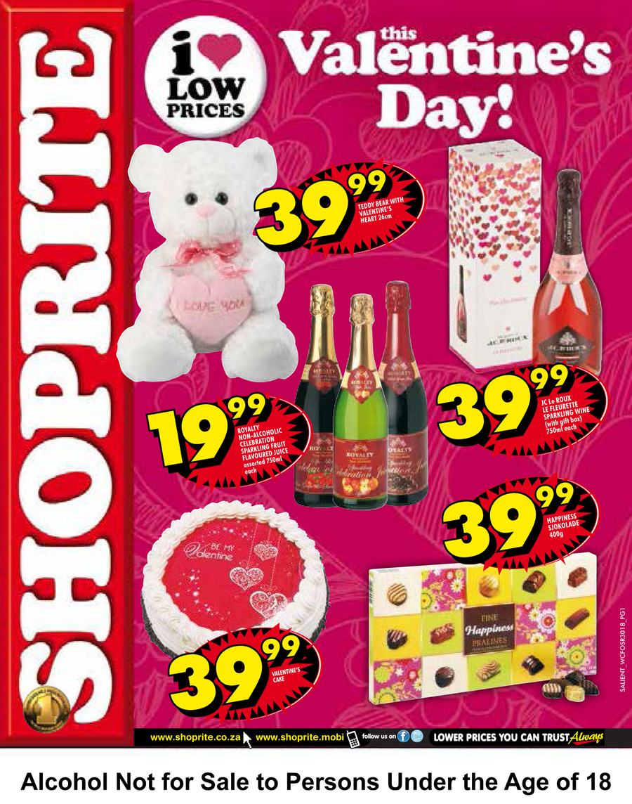 Shoprite Western Cape : Valentine's Day ! ( 03 Feb - 16 Feb 2014 ) - Page 1